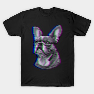 RGB Style French Bulldog T-Shirt